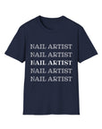 Nail Artist White T-Shirt