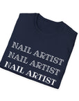 Nail Artist White T-Shirt