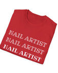 Nail Artist White T-Shirt